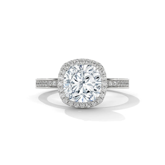 Zesor Cushion Sovereign Ring