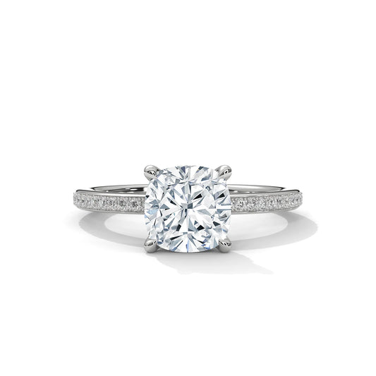 Zesor Cushion Crest Ring