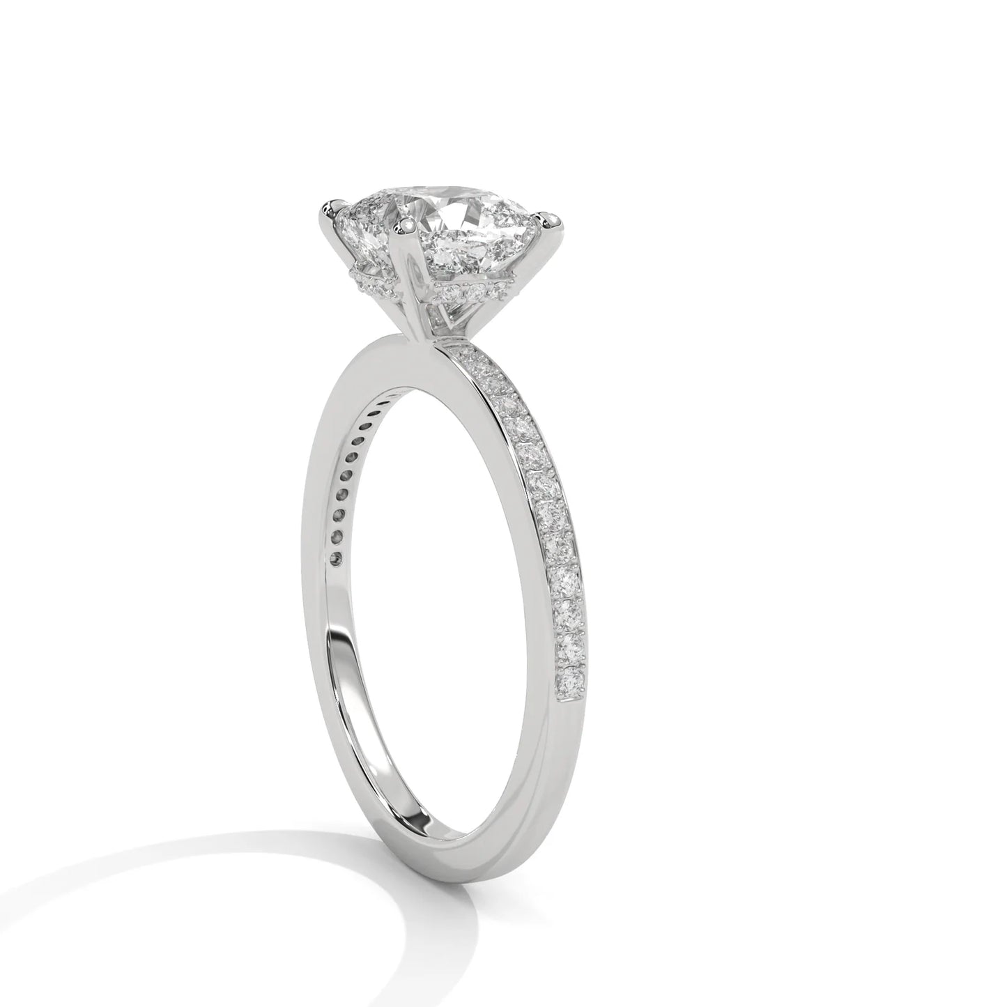 Zesor Cushion Crest Ring