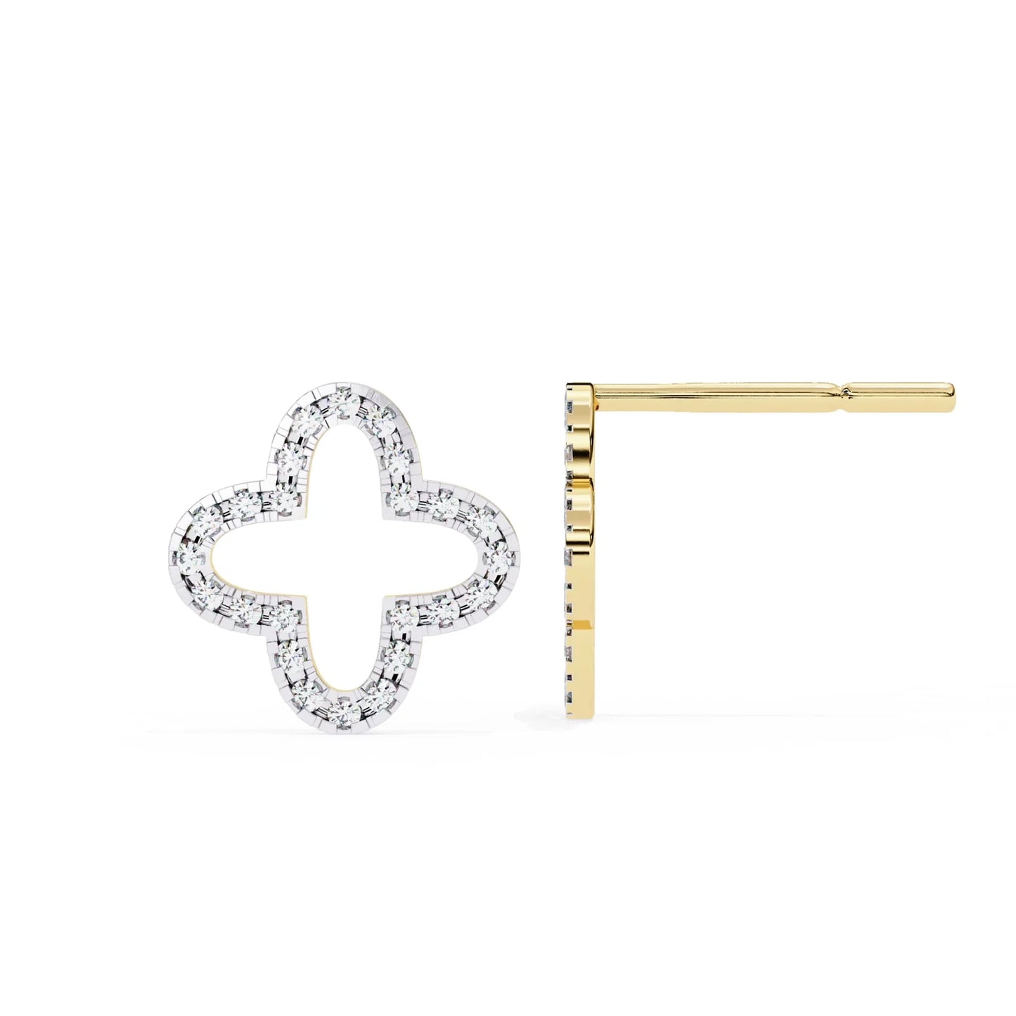 Zesor Clover Halo Studs