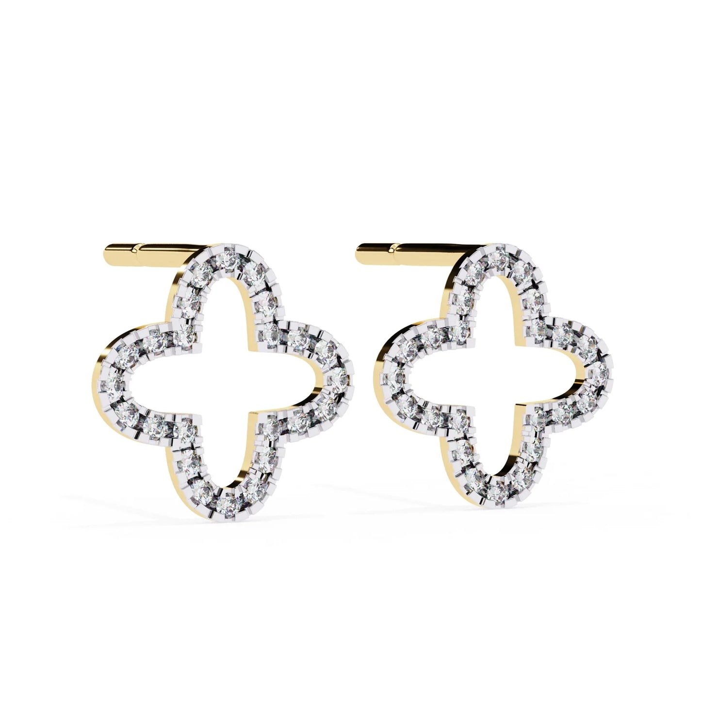 Zesor Clover Halo Studs
