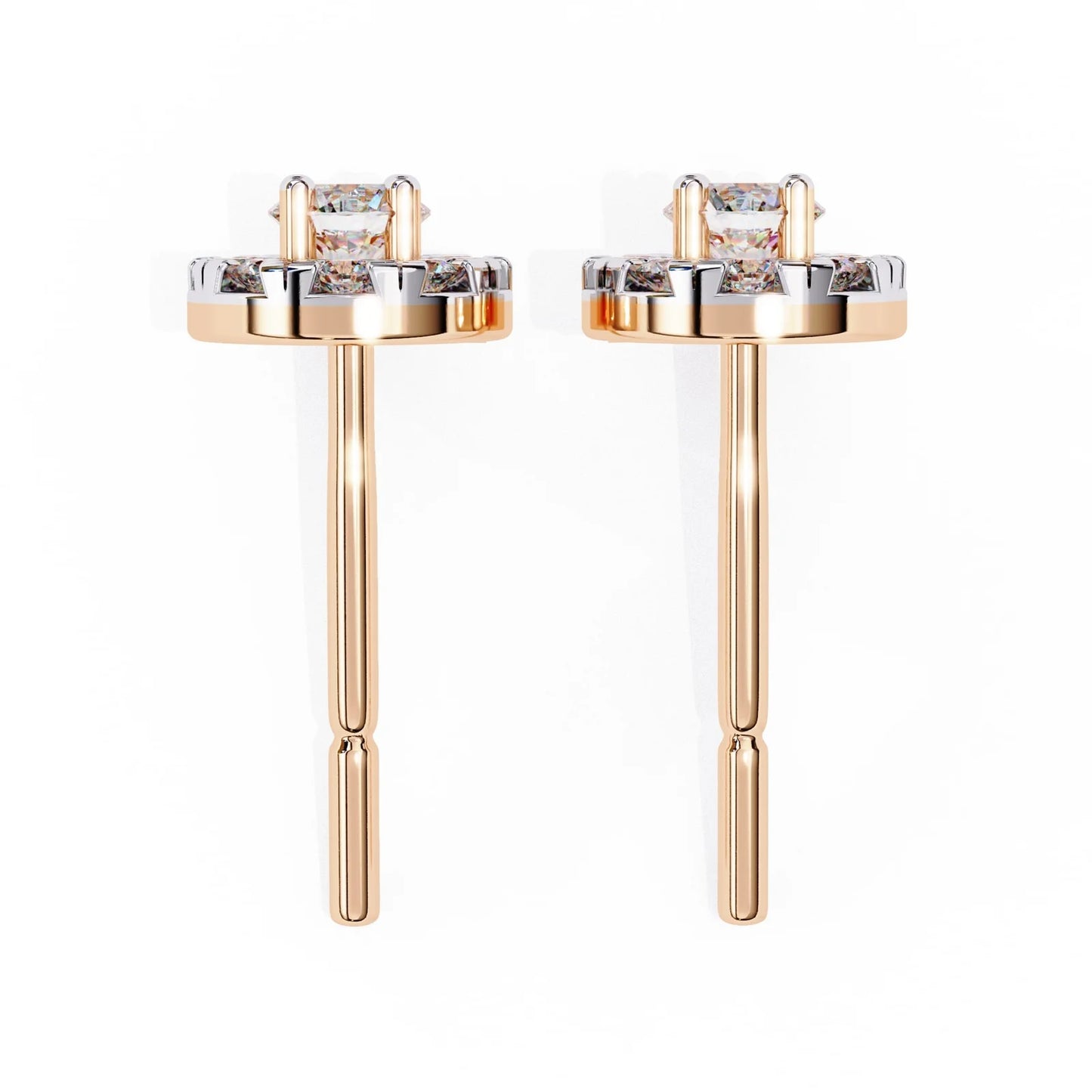 Zesor Oval Bloom Studs
