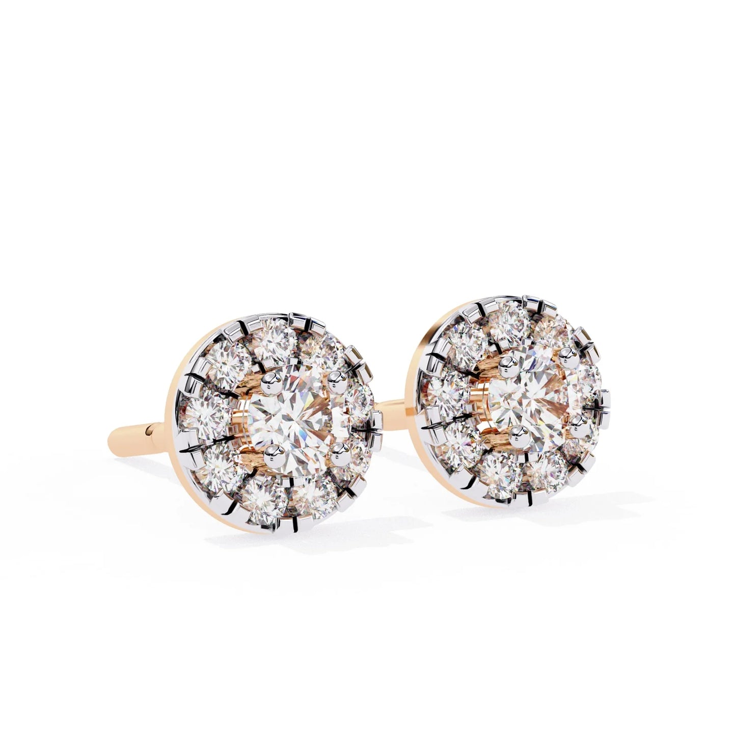 Zesor Oval Bloom Studs