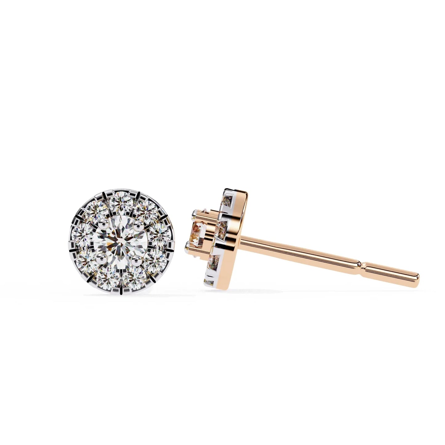 Zesor Oval Bloom Studs