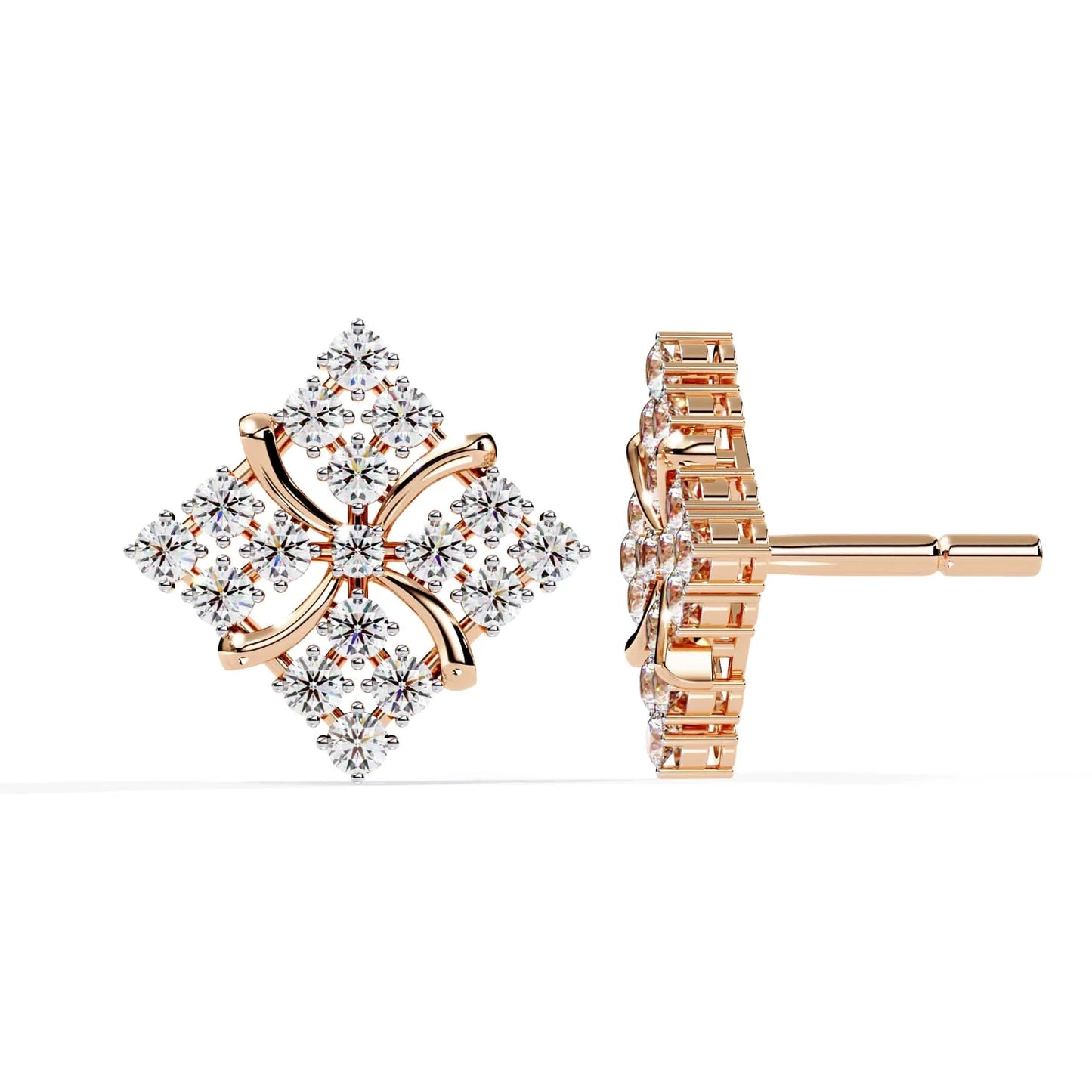 Zesor Fleur Lumi Studs